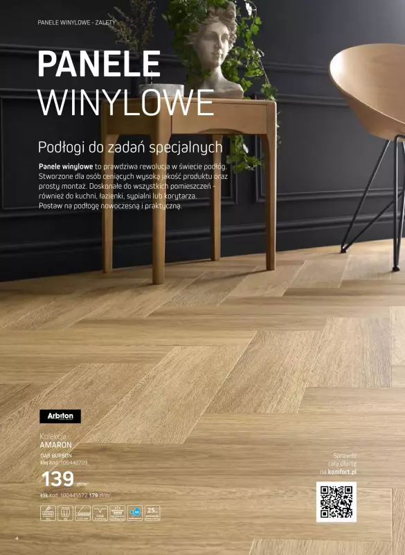 Komfort - gazetka promocyjna Katalog podłogi i drzwi 2024/2025 od poniedziałku 01.01 do środy 31.12 - strona 4