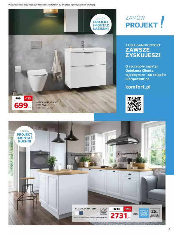 Komfort - gazetka promocyjna Gazetka   - strona 3