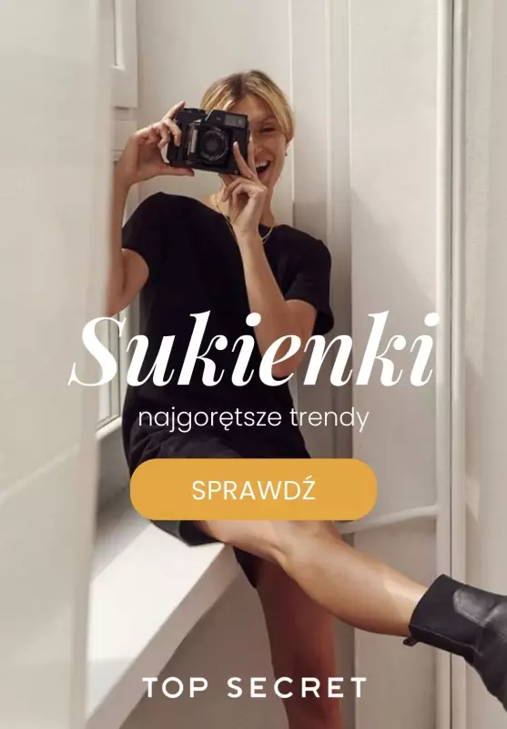 Top Secret - gazetka promocyjna Sukienki - najgorętsze trendy! od środy 11.09 do wtorku 17.09