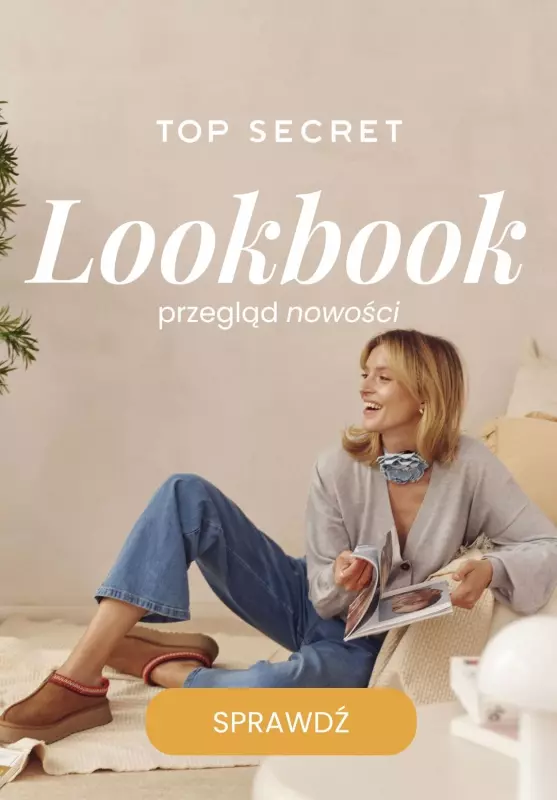 Top Secret - gazetka promocyjna LOOKBOOK - przegląd nowości od czwartku 10.10 do środy 16.10