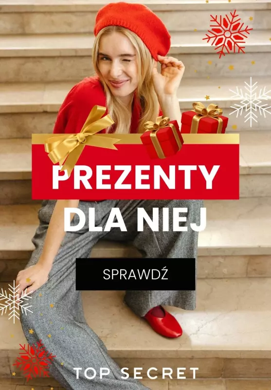 Top Secret - gazetka promocyjna Prezenty dla Niej od piątku 29.11 do czwartku 05.12