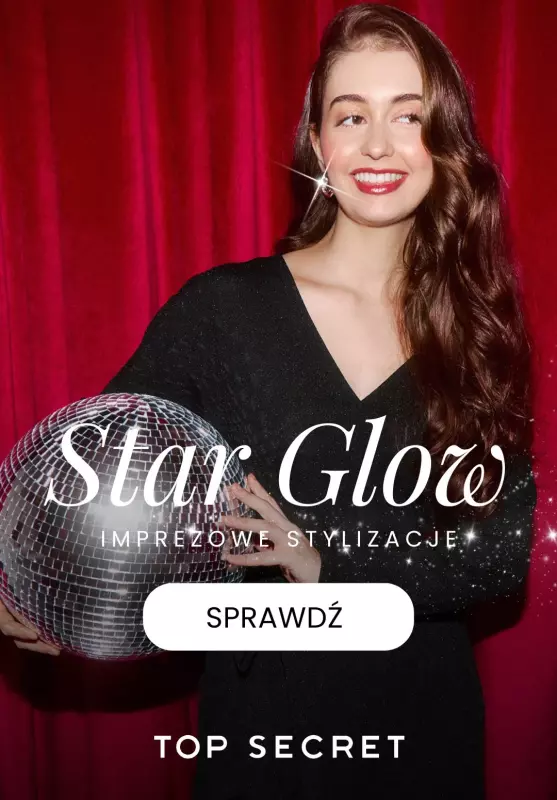 Top Secret - gazetka promocyjna STAR GLOW - imprezowe stylizacje  