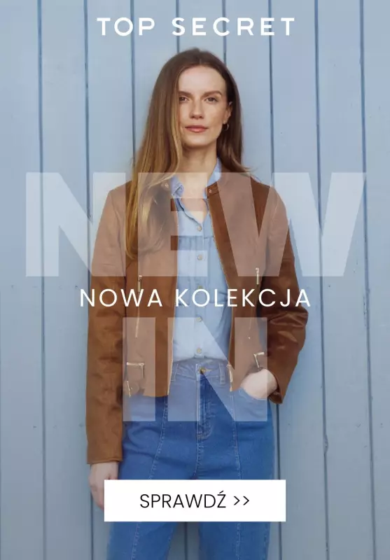 Top Secret - gazetka promocyjna NEW IN: Nowa kolekcja 2025 od wtorku 04.02 do poniedziałku 10.02