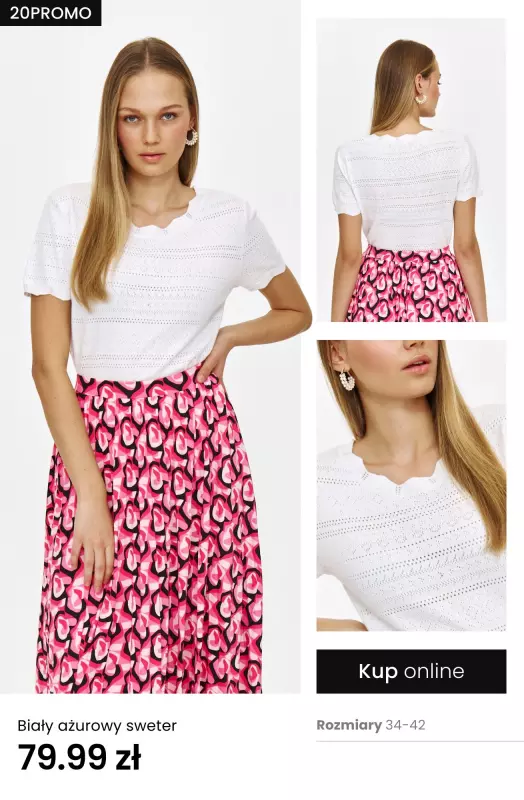 Top Secret - gazetka promocyjna Extra -20% na KURTKI, PŁASZCZE, SWETRY, BLUZY i JEANSY   - strona 2