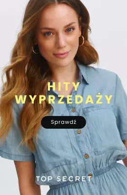 Top Secret - gazetka promocyjna Hity wyprzedaży od piątku 30.05 do czwartku 05.06