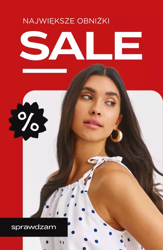 Top Secret - gazetka promocyjna SALE - największe obniżki (pośpiesz się, zanim znikną!) od czwartku 10.07 