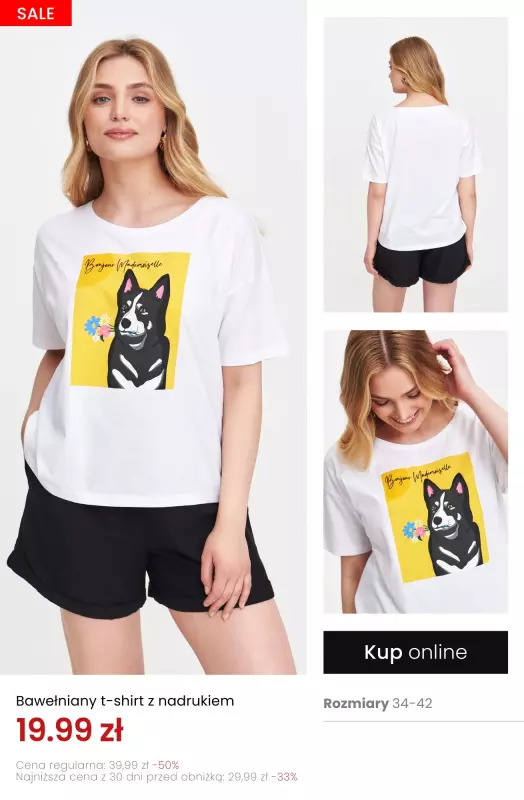Top Secret - gazetka promocyjna T-shirty z nadrukiem od 19,99 zł   - strona 2