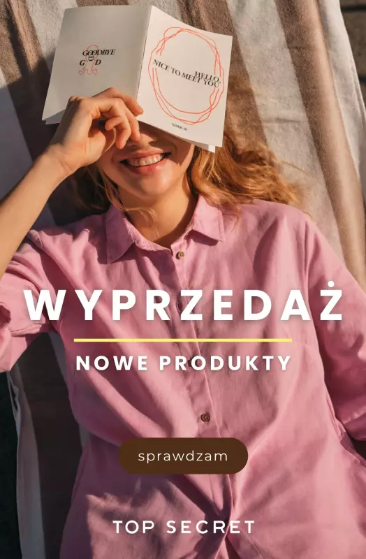 Top Secret - gazetka promocyjna Nowości w wyprzedaży!  