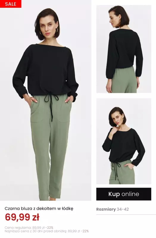 Top Secret - gazetka promocyjna Ubrania basic od 39,99 zł   - strona 3