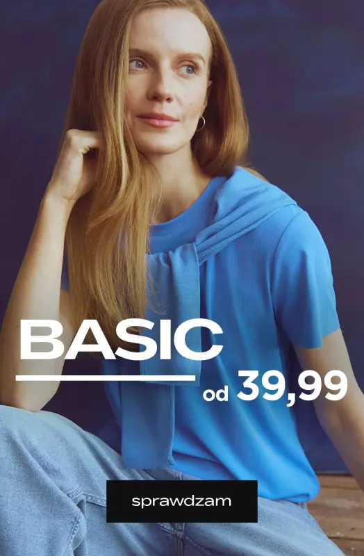 Top Secret - gazetka promocyjna Ubrania basic od 39,99 zł od czwartku 04.09 do poniedziałku 15.09