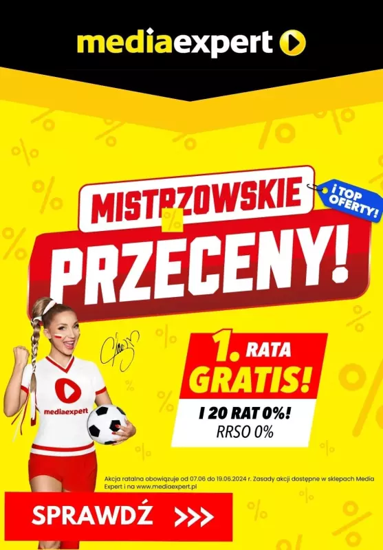 Media Expert - gazetka promocyjna Mistrzowskie PRZECENY! od czwartku 20.06 do czwartku 27.06
