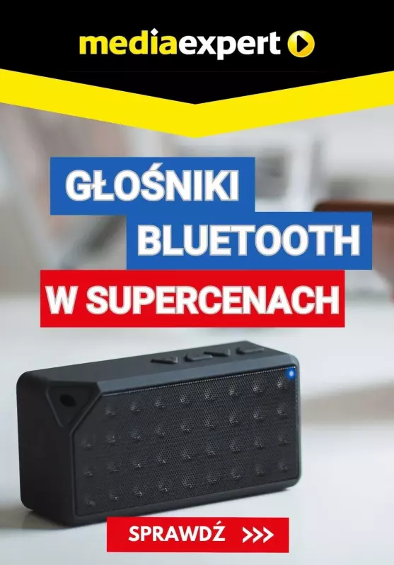 Media Expert - gazetka promocyjna Głośniki bluetooth w supercenach od poniedziałku 08.07 