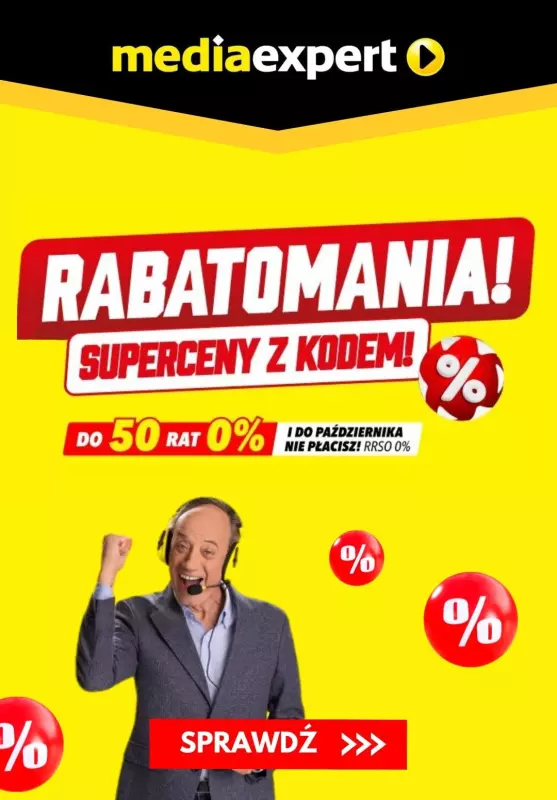 Media Expert - gazetka promocyjna Rabatomania - taniej z kodem! od środy 10.07 