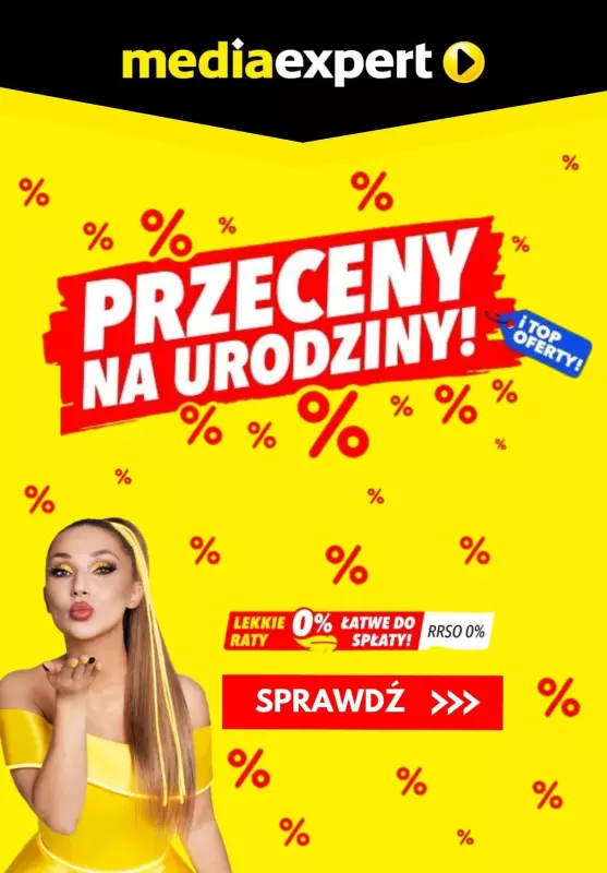 Media Expert - gazetka promocyjna Przeceny na urodziny - nowe produkty! od wtorku 01.10 do czwartku 17.10