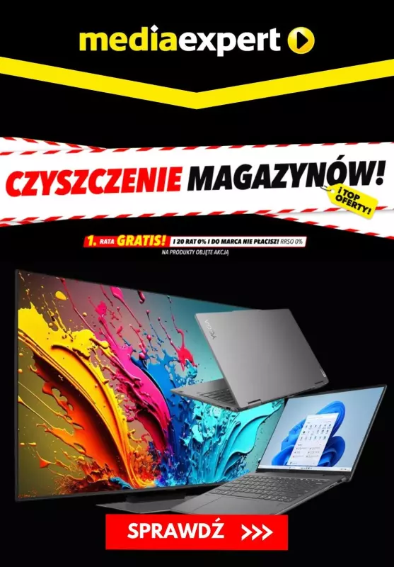 Media Expert - gazetka promocyjna Czyszczenie magazynów! od piątku 27.12 do czwartku 02.01