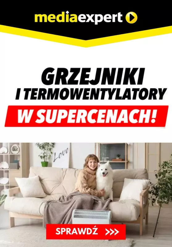 Media Expert - gazetka promocyjna Grzejniki i termowentylatory w supercenach od czwartku 02.01 do czwartku 09.01