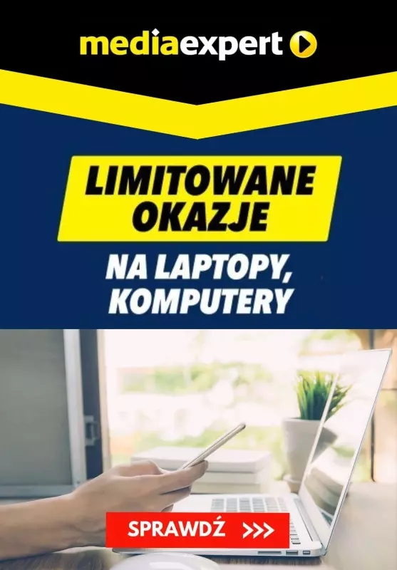 Media Expert - gazetka promocyjna Limitowane okazje na laptopy i komputery od wtorku 07.01 