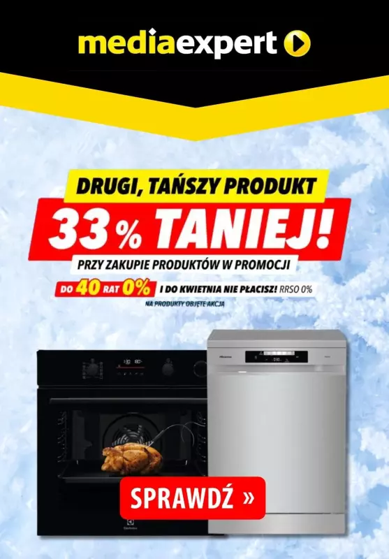 Media Expert - gazetka promocyjna Drugi produkt 33% taniej od poniedziałku 13.01 do środy 15.01