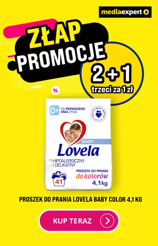 Media Expert - gazetka promocyjna Lovela - Złap promocję! od poniedziałku 05.05 do środy 07.05