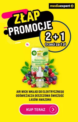 Media Expert - gazetka promocyjna Air Wick - Złap promocję! od poniedziałku 05.05 do środy 07.05