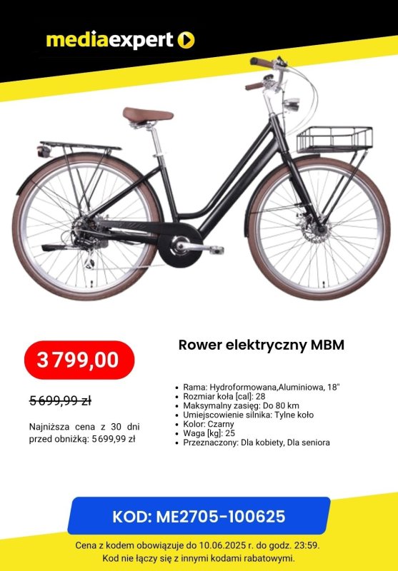 Media Expert - gazetka promocyjna Do -50% na rowery od czwartku 29.05  - strona 8