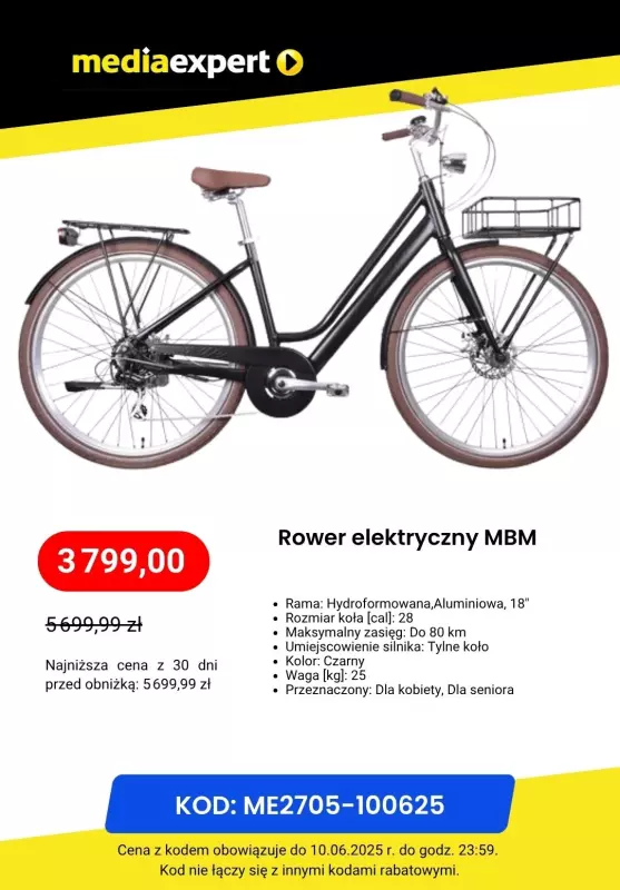Media Expert - gazetka promocyjna Do -50% na rowery od czwartku 29.05  - strona 8