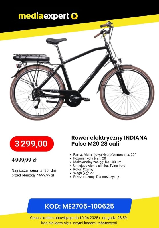 Media Expert - gazetka promocyjna Do -50% na rowery od czwartku 29.05  - strona 6