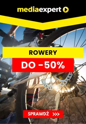 Media Expert - gazetka promocyjna Do -50% na rowery od czwartku 29.05 