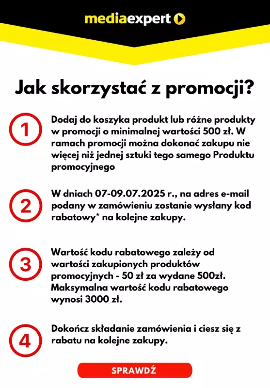 Media Expert - gazetka promocyjna 50 zł za wydane 500 zł   - strona 2