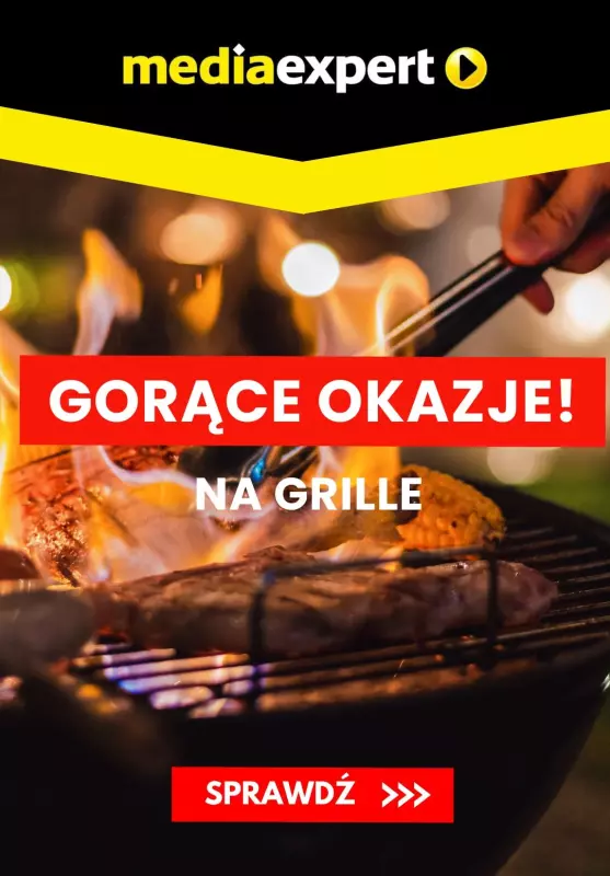 Media Expert - gazetka promocyjna Gorące okazje na grille od poniedziałku 02.06 