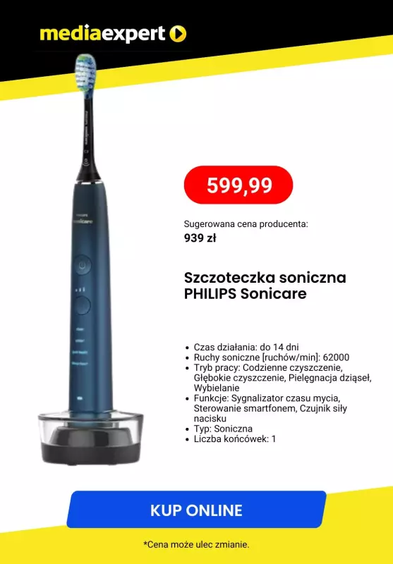Media Expert - gazetka promocyjna Szczoteczki soniczne w supercenach! od czwartku 05.06  - strona 4