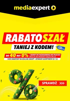 Media Expert - gazetka promocyjna Rabatoszał - taniej z kodem! od środy 18.06 