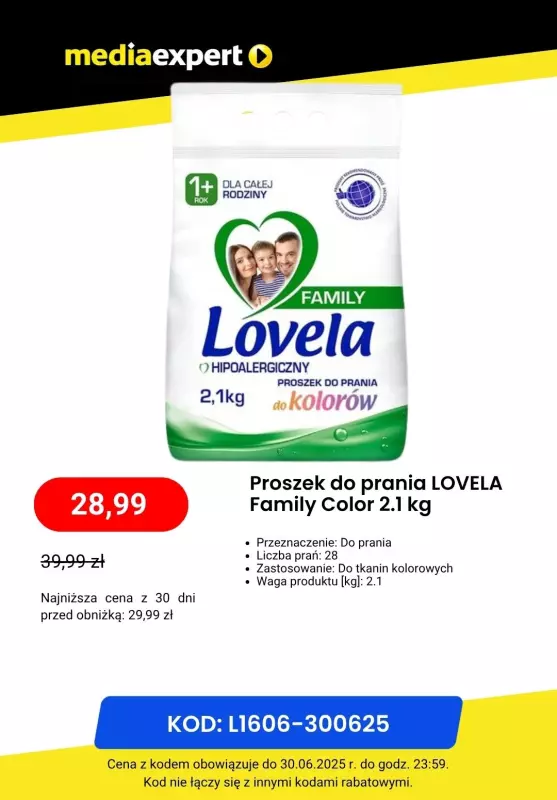 Media Expert - gazetka promocyjna Środki czystości taniej z kodem od poniedziałku 23.06 do poniedziałku 30.06 - strona 3