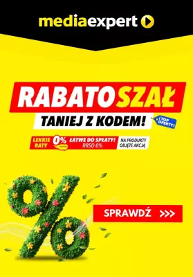 Media Expert - gazetka promocyjna Rabatoszał - taniej z kodem! od wtorku 01.07 do czwartku 10.07