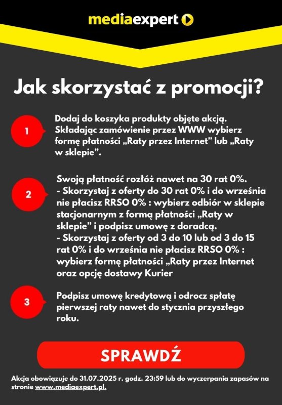 Media Expert - gazetka promocyjna Do 30 rat 0% na produkty Apple od czwartku 03.07 do czwartku 31.07 - strona 2