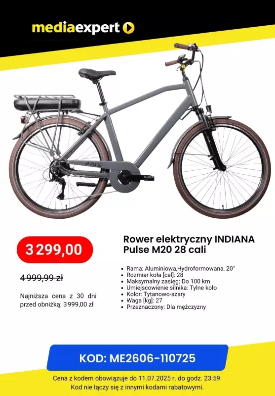Media Expert - gazetka promocyjna Do -50% na rowery   - strona 3