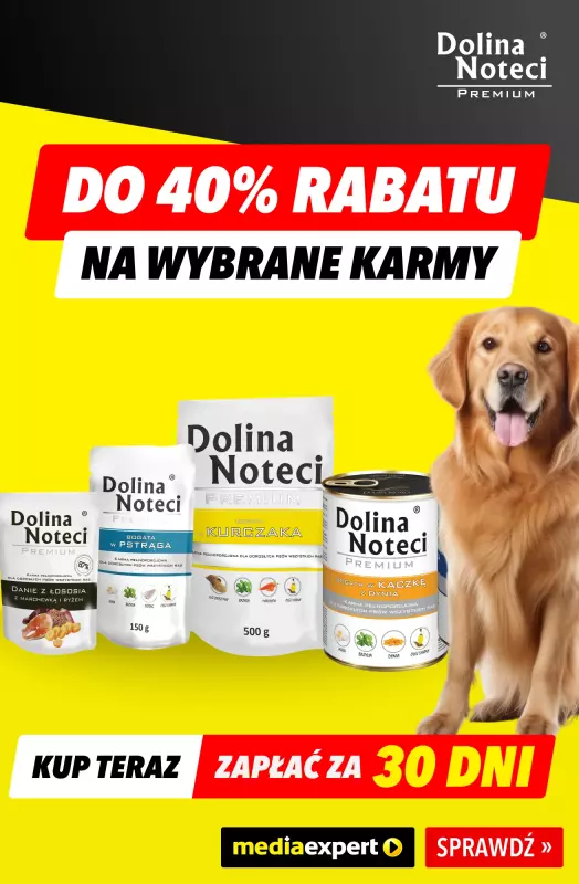 Media Expert - gazetka promocyjna Mega okazje dla psa i kota! od piątku 01.08 do piątku 08.08