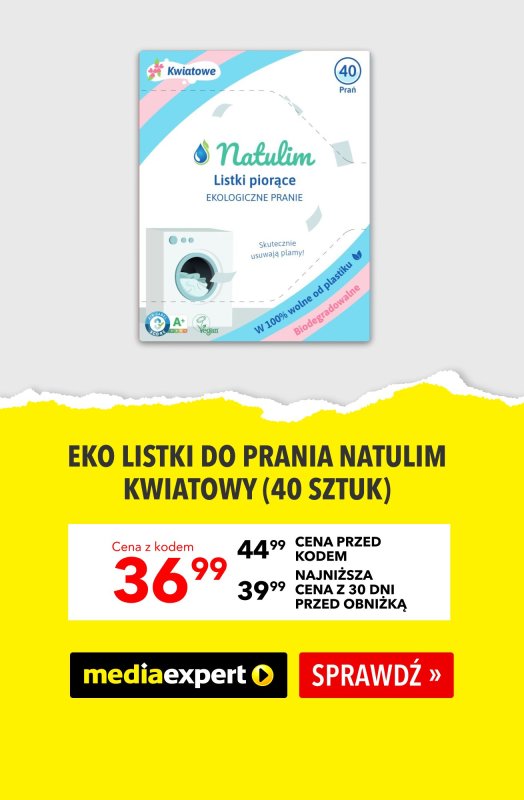 Media Expert - gazetka promocyjna Mega okazje na wielkie porządki! od piątku 08.08 do soboty 16.08 - strona 5