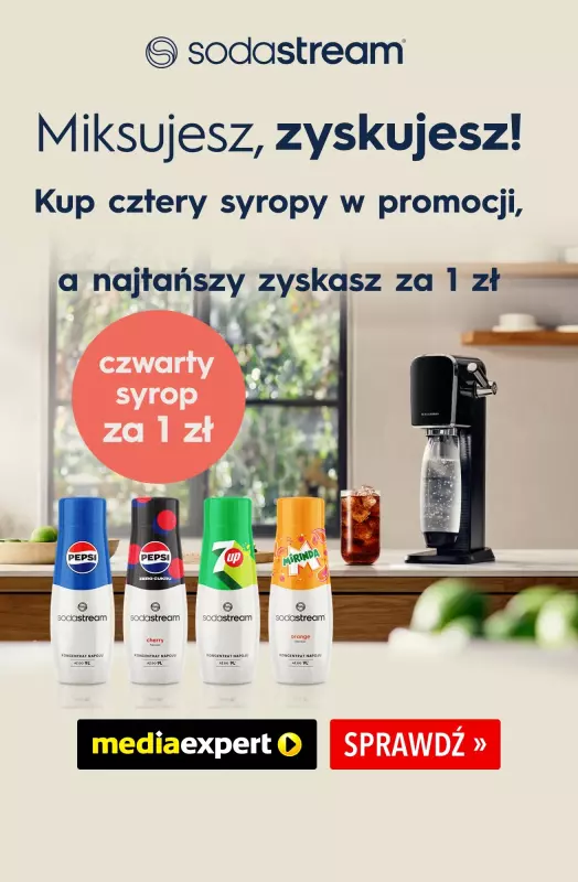 Media Expert - gazetka promocyjna SodaStream – sprawdź superokazje w Media Expert! od wtorku 26.08 do wtorku 02.09 - strona 2
