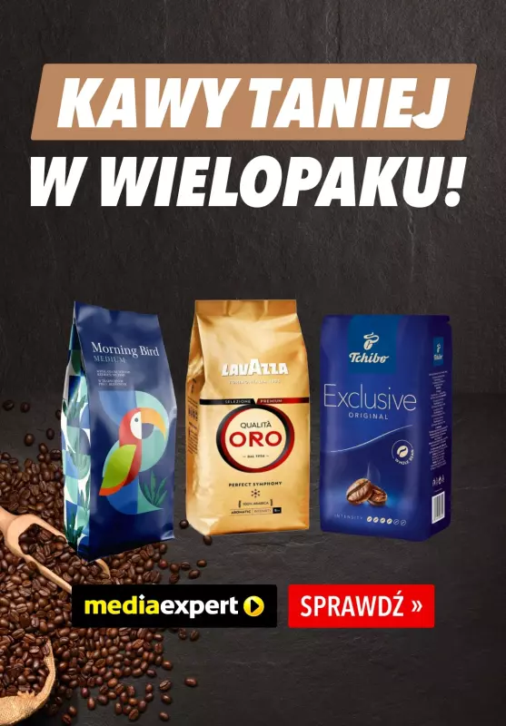 Media Expert - gazetka promocyjna Media Expert – kawowe okazje czekają! od wtorku 30.09 do wtorku 07.10