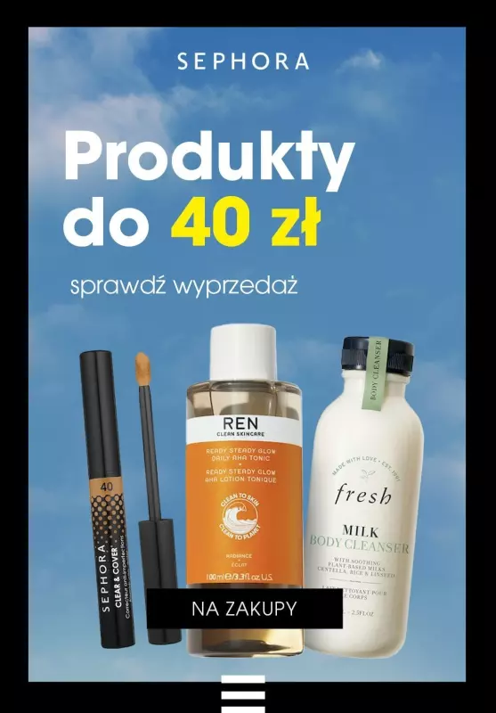 Sephora - gazetka promocyjna WYPRZEDAŻ: Produkty do 40 zł od piątku 30.06 do piątku 07.07