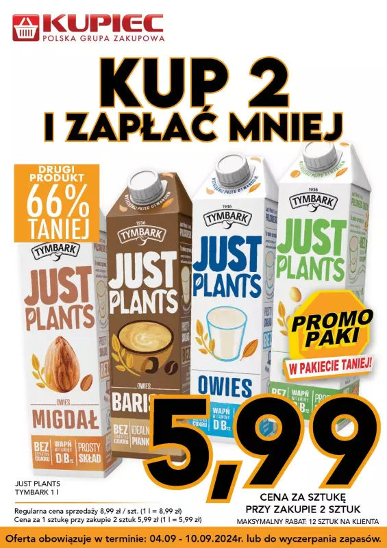 Kupiec - gazetka promocyjna Promopaki  