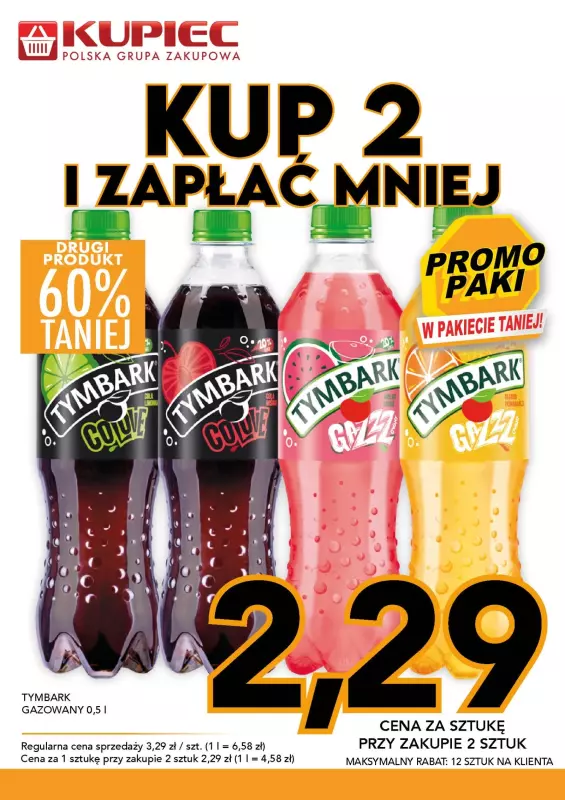 Kupiec - gazetka promocyjna Promopaki od środy 04.09 do wtorku 10.09 - strona 3