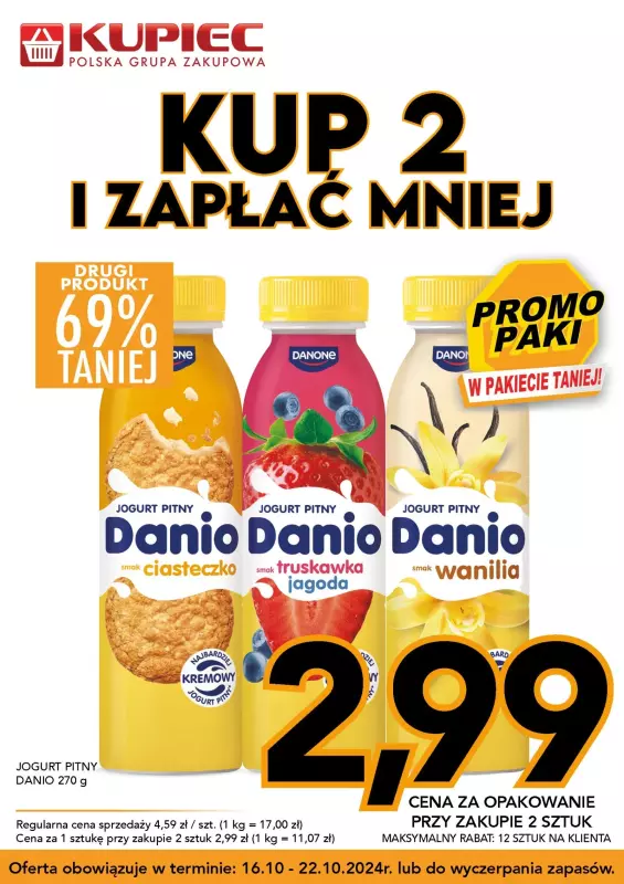 Kupiec - gazetka promocyjna Promopaki  