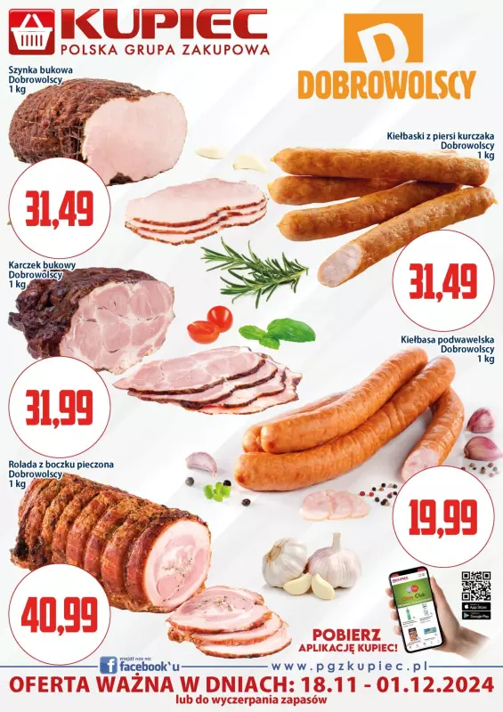 Kupiec - gazetka promocyjna Oferta plakatowa od poniedziałku 18.11 do niedzieli 01.12 - strona 4