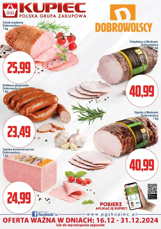 Kupiec - gazetka promocyjna Oferta plakatowa od poniedziałku 16.12 do wtorku 31.12 - strona 5