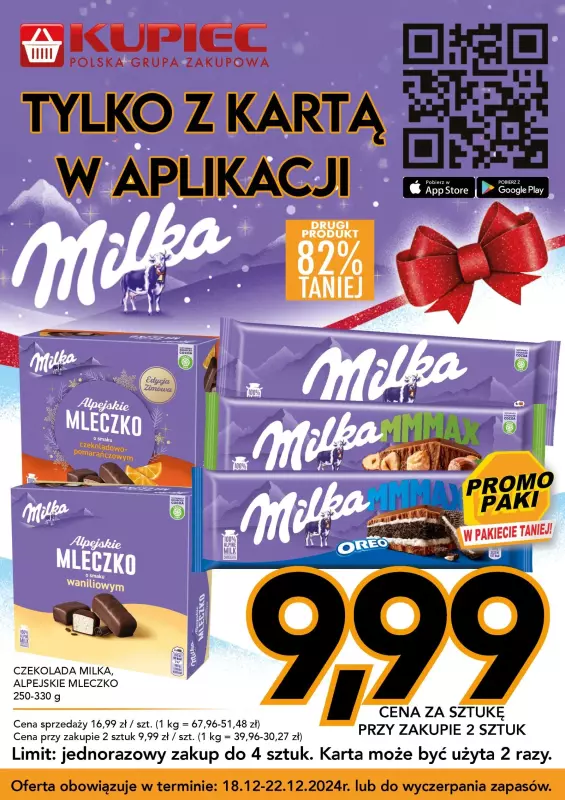 Kupiec - gazetka promocyjna Promopaki od środy 18.12 do wtorku 31.12 - strona 2