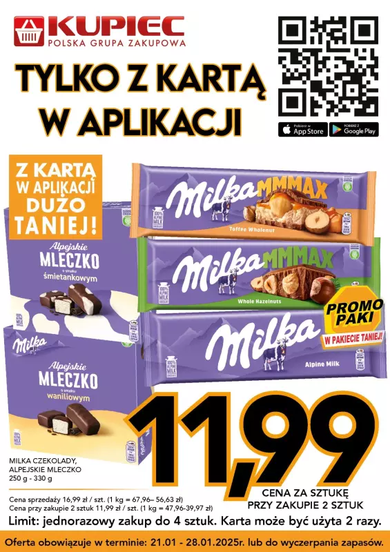 Kupiec - gazetka promocyjna Promopaki od środy 22.01 do wtorku 28.01 - strona 9