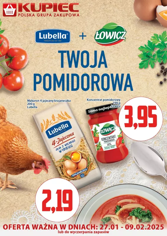 Kupiec - gazetka promocyjna Oferta plakatowa od poniedziałku 27.01 do niedzieli 09.02 - strona 3