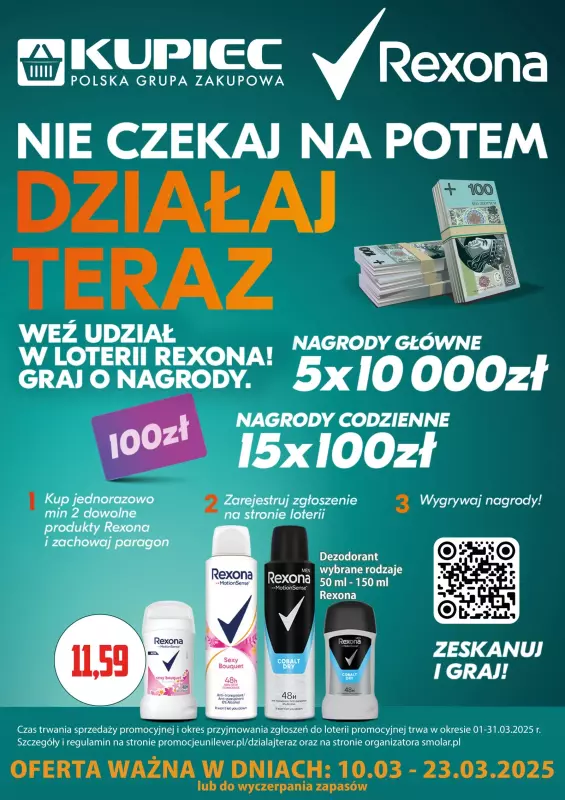 Kupiec - gazetka promocyjna Oferta plakatowa od poniedziałku 10.03 do niedzieli 23.03 - strona 4